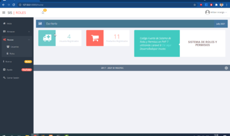 Sistema de roles y permisos en Laravel 10